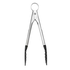 Cuisipro 7" Silicone Piccolo Tongs - Black