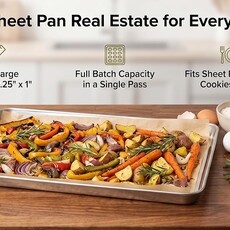 Fox Run Heavy Duty Stainless Steel Jelly Roll Pan