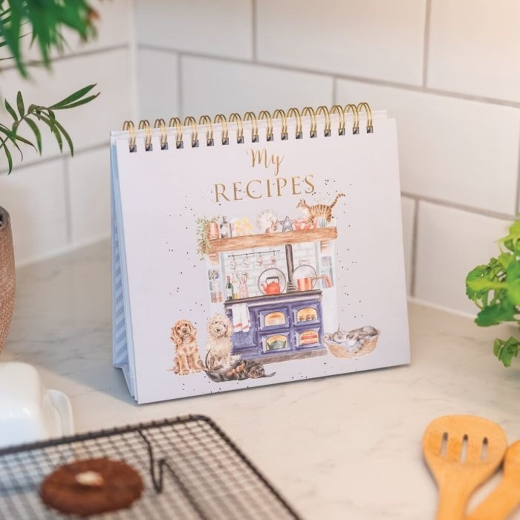 Wrendale Designs Spiral Bound Recipe Book - Country Kitchen