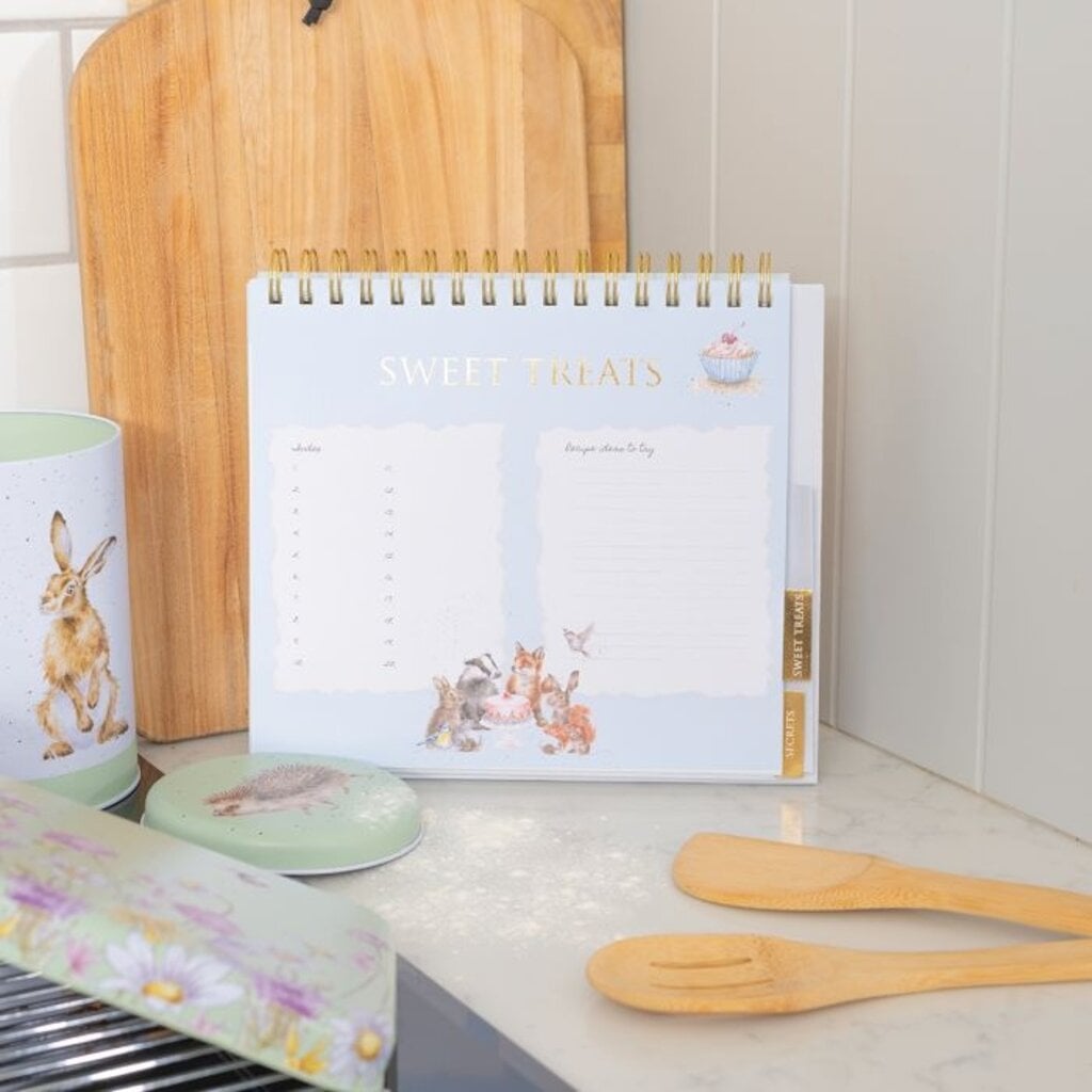 Wrendale Designs Spiral Bound Recipe Book - Country Kitchen
