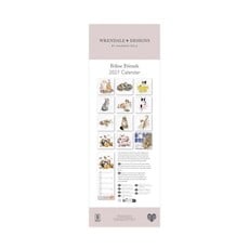 Wrendale Designs 2027 Slim Calendar - 'Feline Friends'
