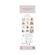 Wrendale Designs 'Yours and Mine' Slim Calendar - 2026