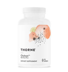 Thorne Research Red Yeast Rice + CoQ10 (Choleast) (120 capsules)