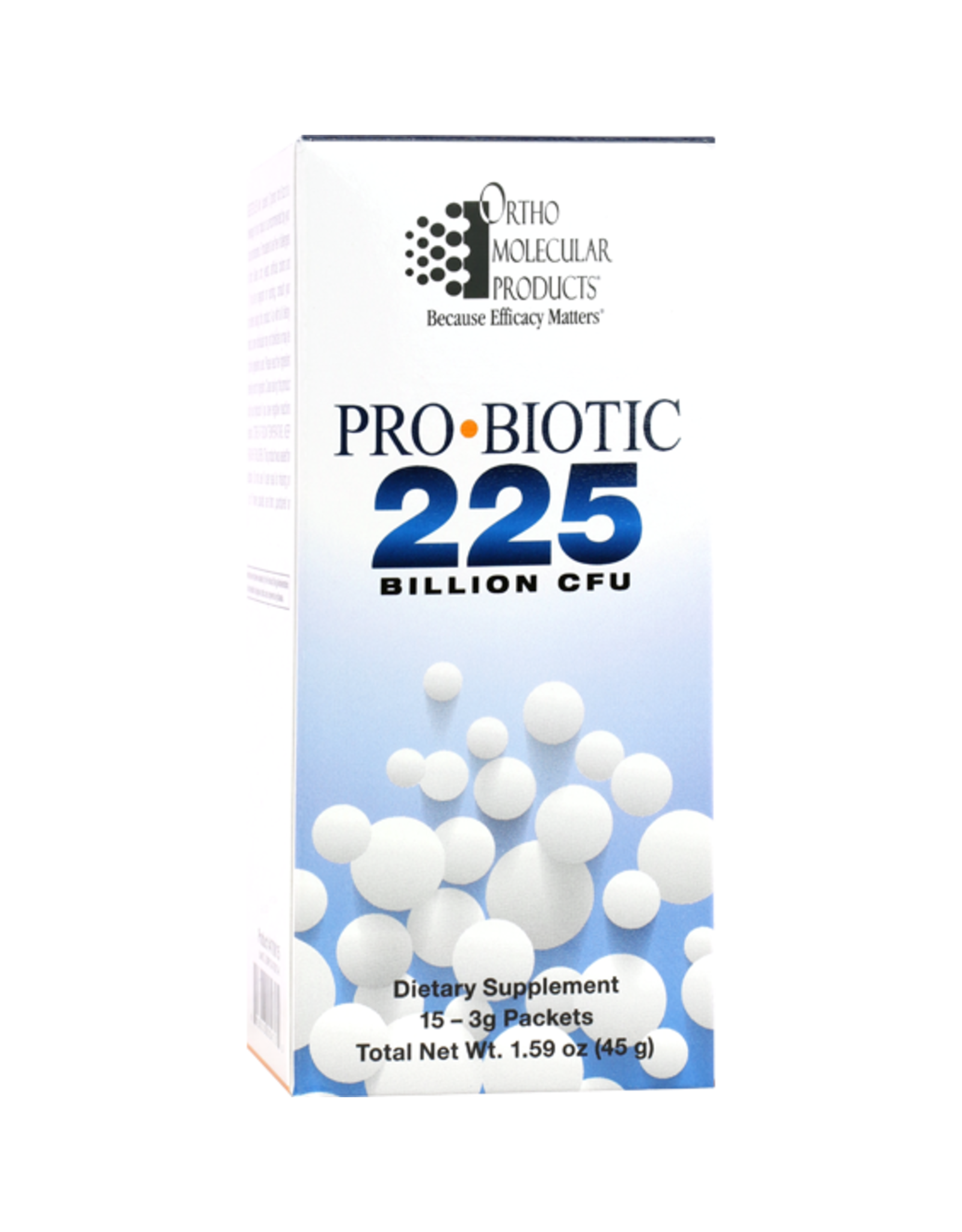 Ortho Molecular Probiotic 225 (15 packets)