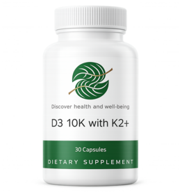 Dr. Sy's D3 10K  with K2+ (30 capsules)