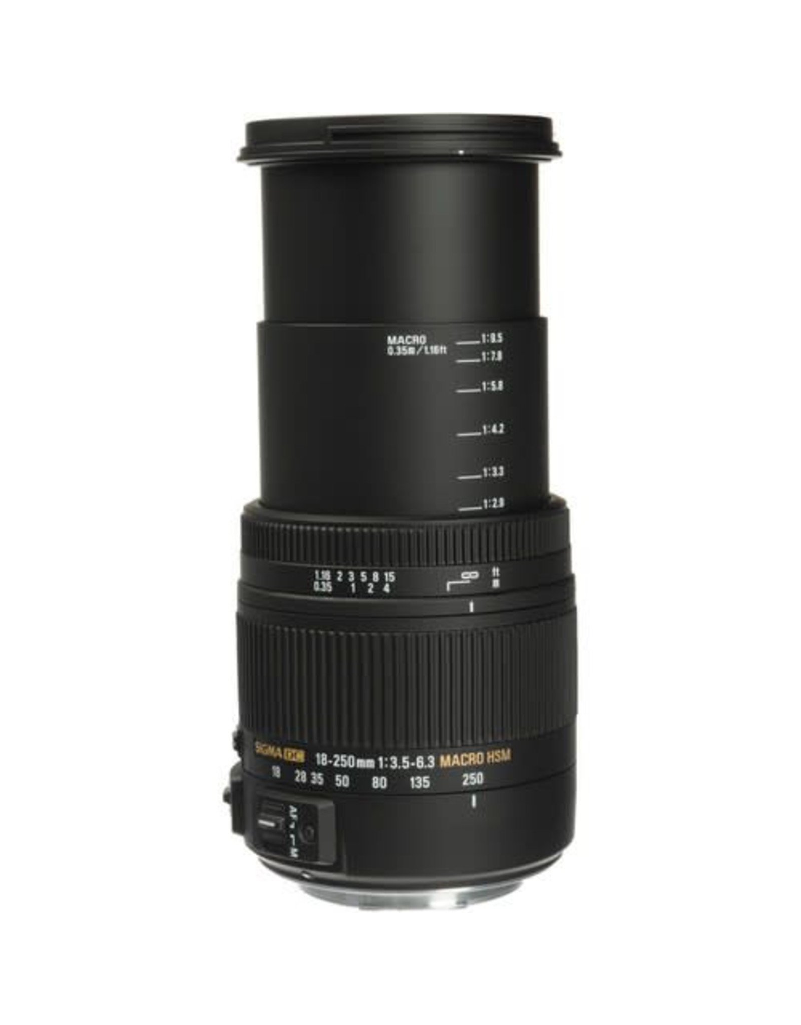 美品 シグマ SIGMA DC 18-250 3.5-6.3 MACRO HSM - レンズ(ズーム)