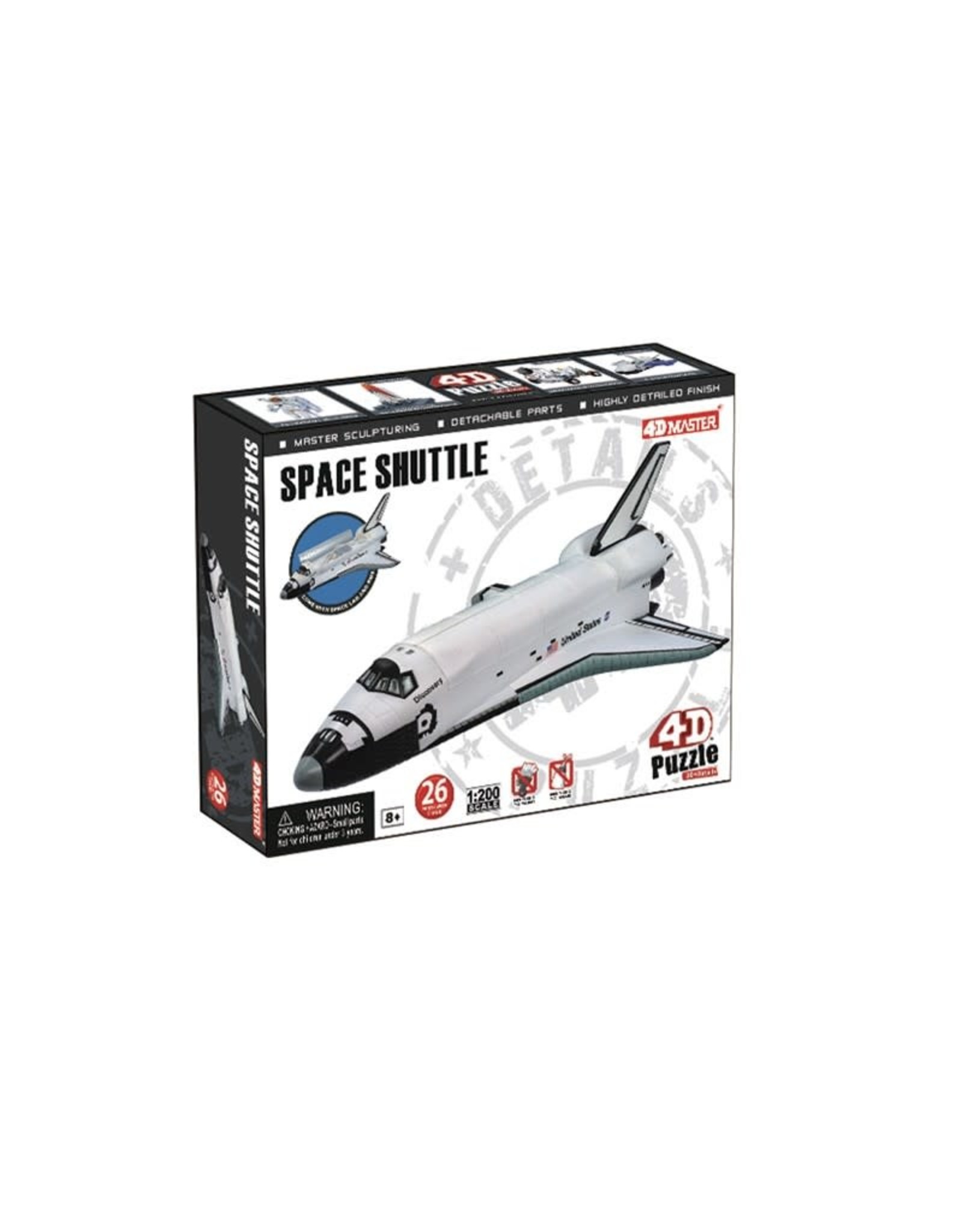 4D Puzzle Space Shuttle