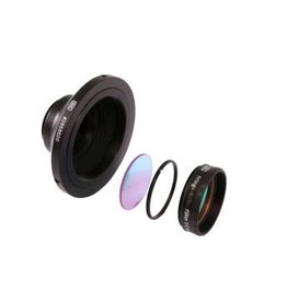 Baader Planetarium Baader C Mount to T2 Adapter with Filter Holder