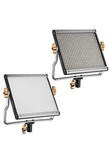 Neewer Neewer 2-Pack 480 LED Video Light with 78.7-inch Stainless Steel Light Stand Kit: Dimmable Bi-color LED Panel with U Bracket (3200-5600K,CRI 96+) for Photo Studio Portrait, YouTube Video Photography