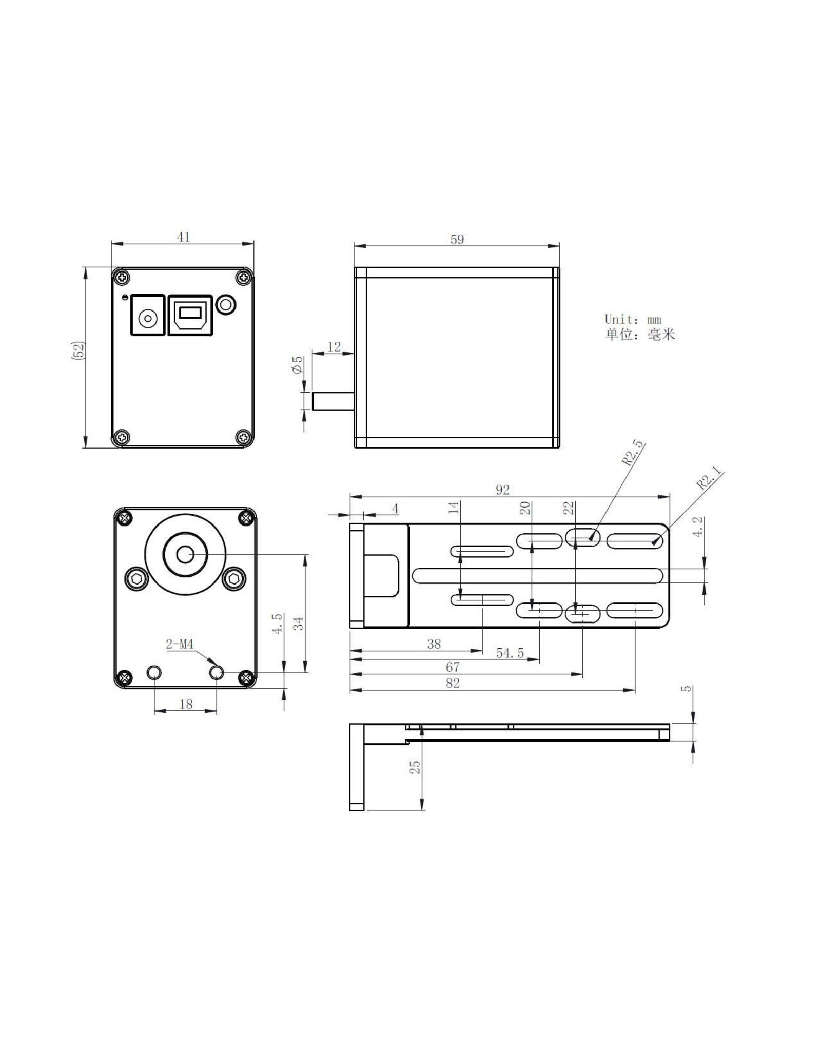 ZWO ZWO NEW EAF 5 Volt Version Advanced Version