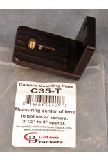 Custom Brackets C35-T Camera Mounting Plate ( Offset Camera Mount)