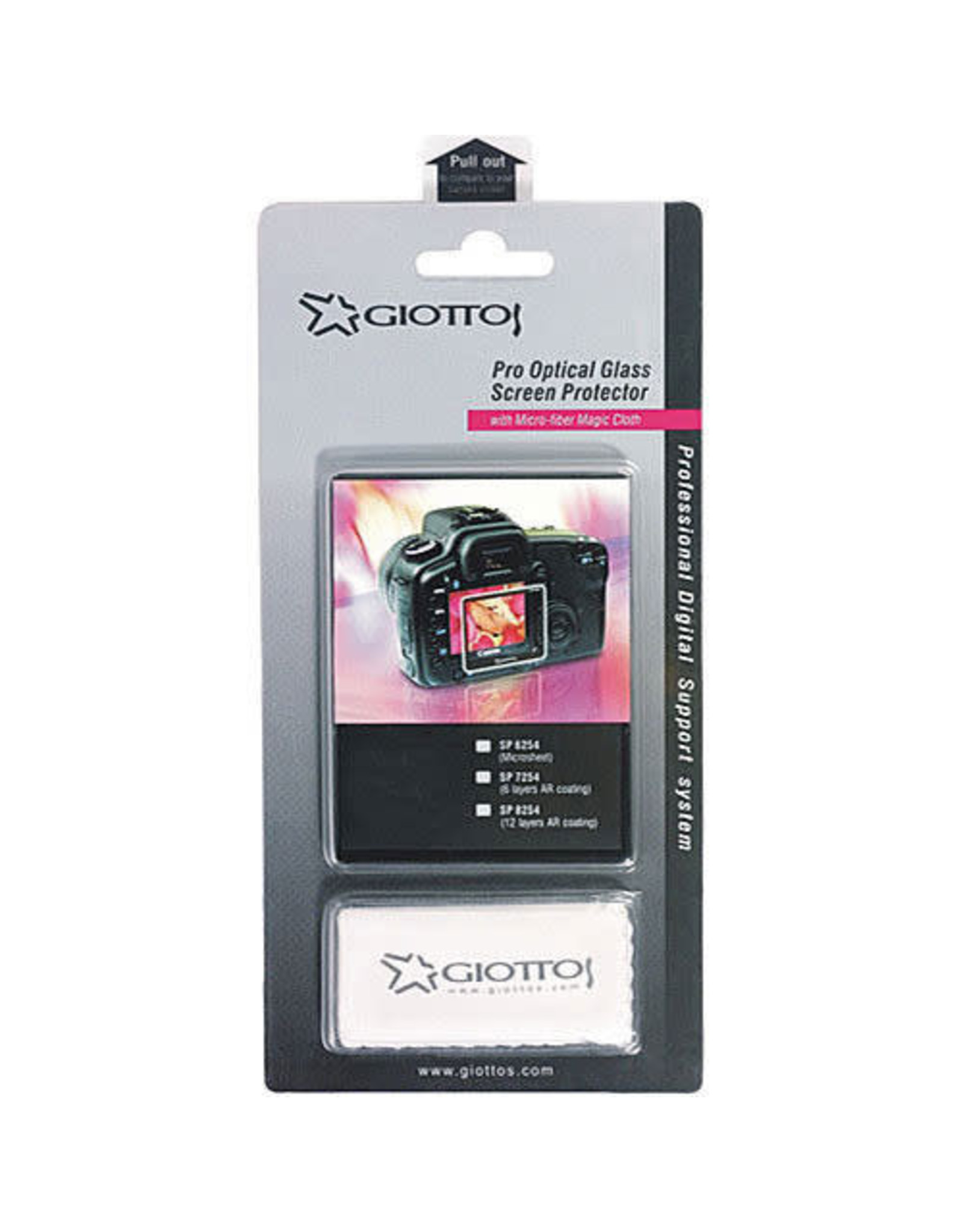 Giottos Aegis Professional M-C Schott Glass Screen SP8181 Protector for Canon XT/350D
