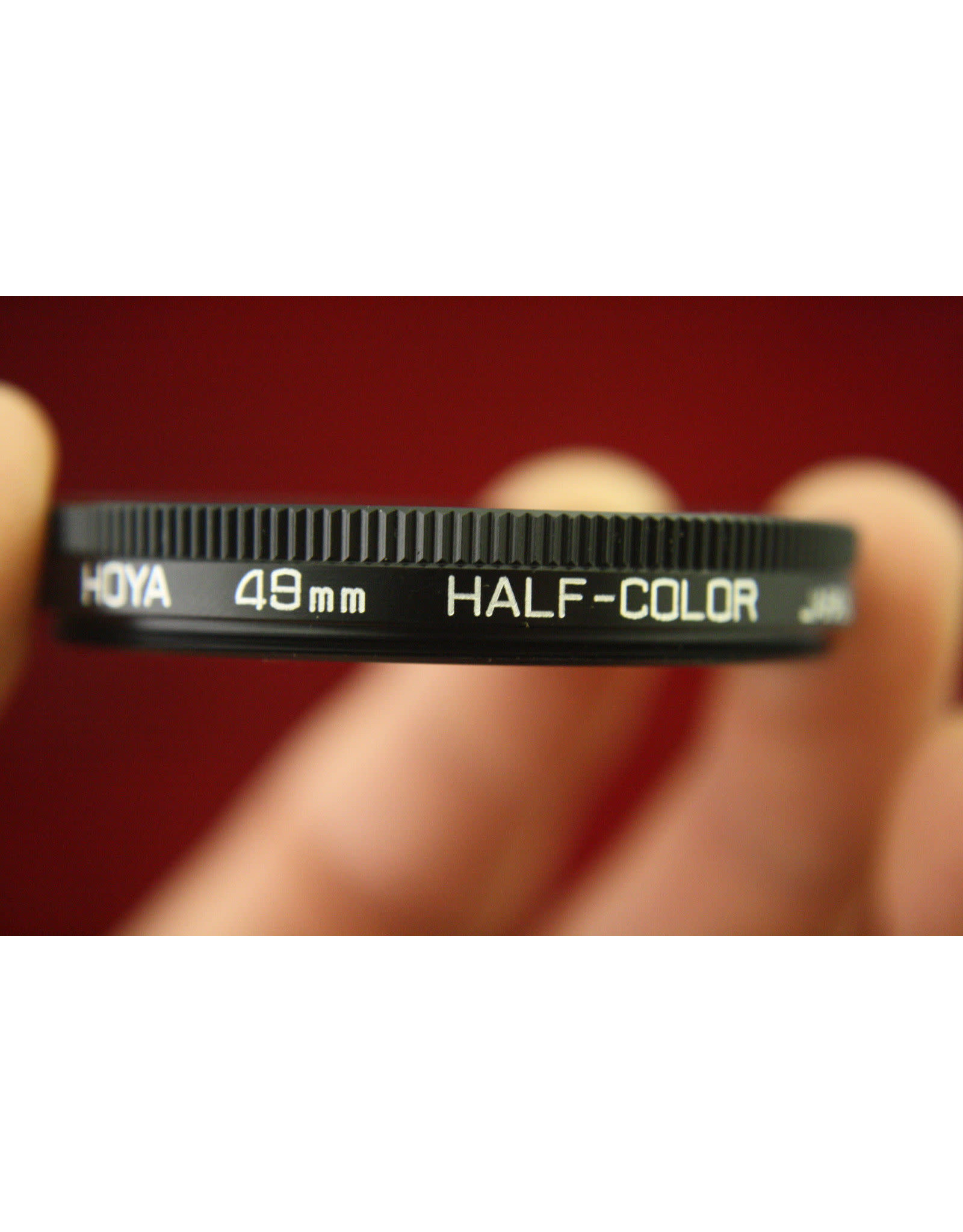 Hoya 49mm Half Color Red