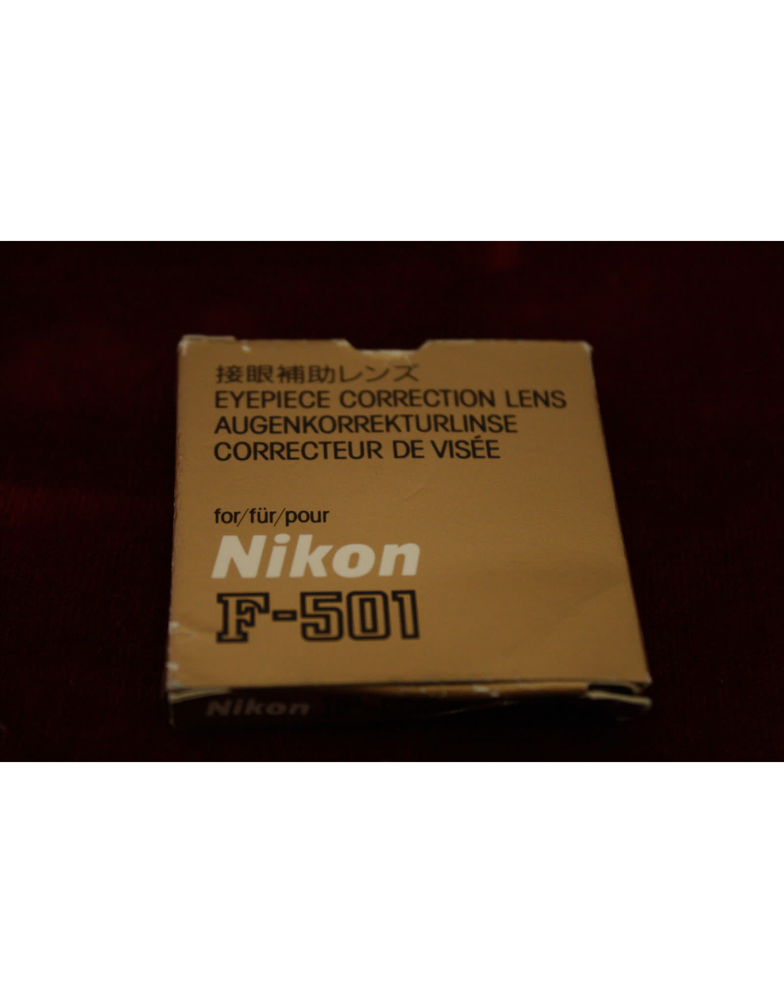 Nikon +.5 Eyepiece Correction Lens for F-501
