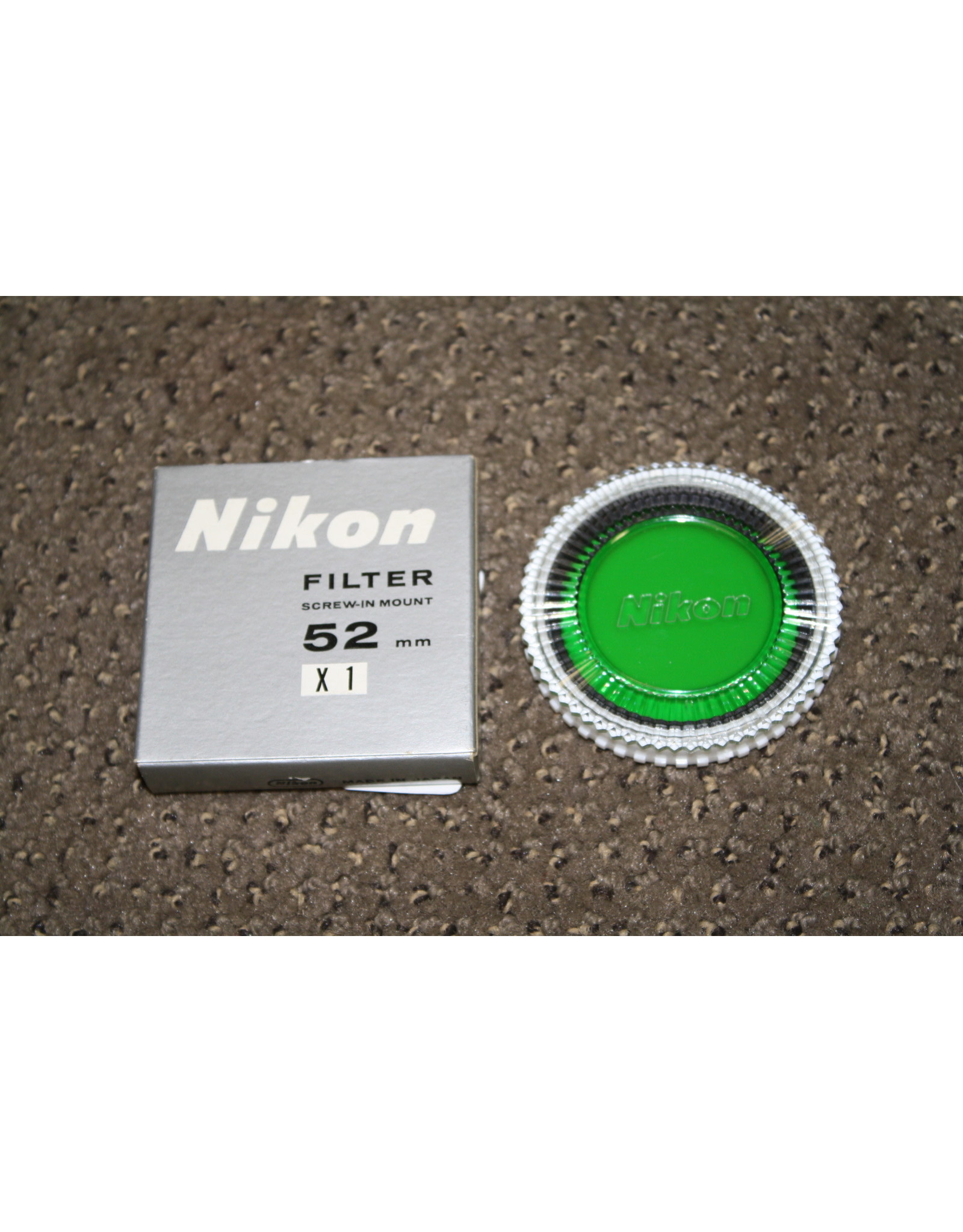 Nikon 52mm X1 Green Filter