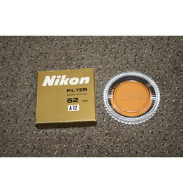 Nikon A12 52mm Screw Thread Orange filter From JAPAN Pre-Owned