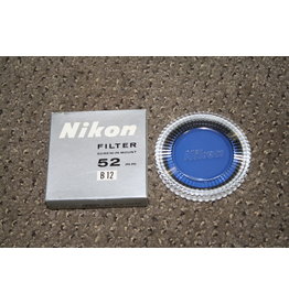 Nikon B12 Deep Blue 52mm Filter w/ Case & Box