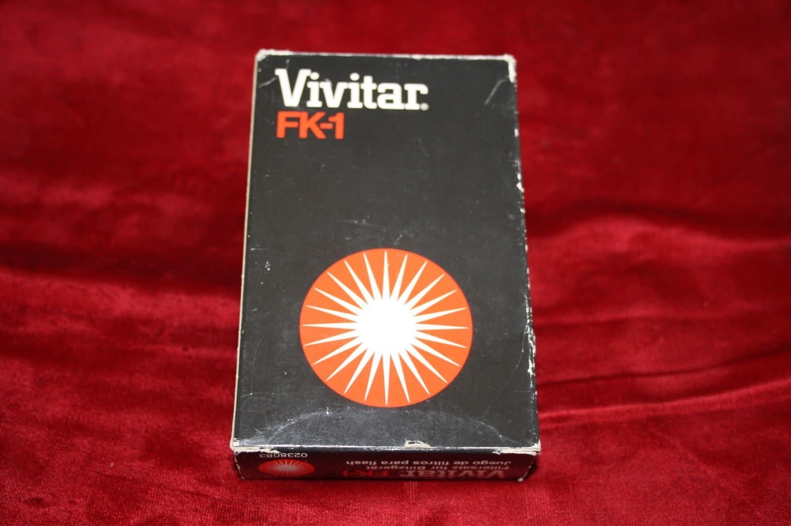 NEW GENUINE ORIGINAL VIVITAR BRAND FK-1 Flash Filter Kit with CASE 283 365 etc 