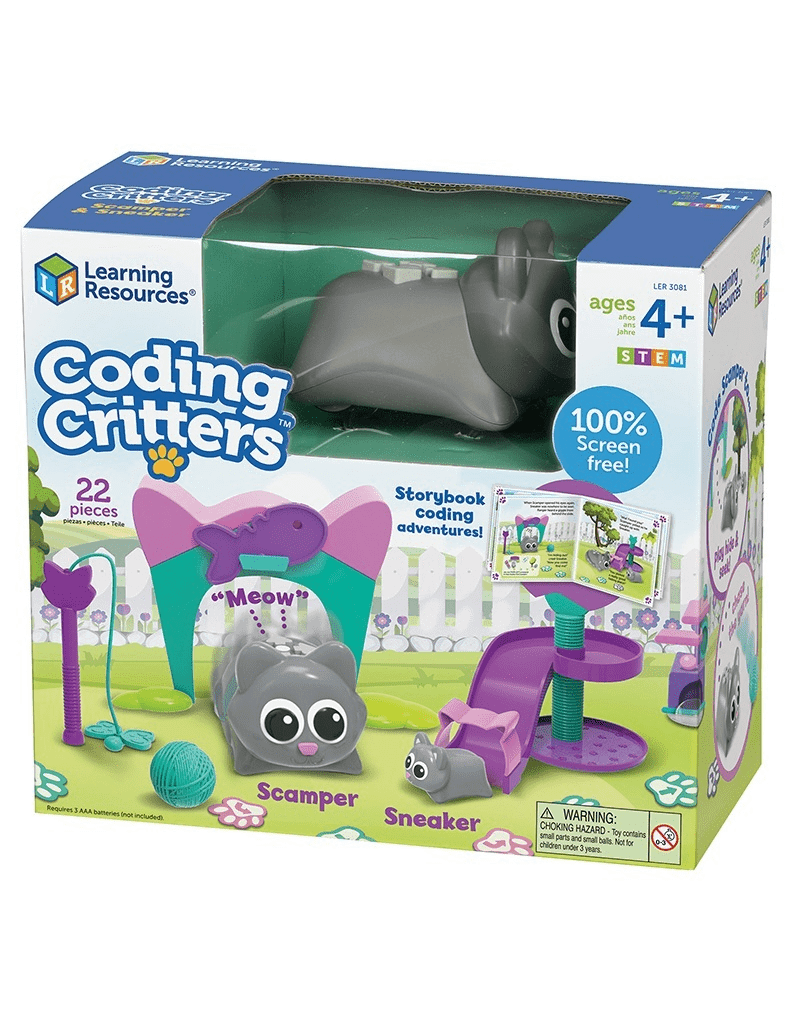 Coding Critters: Scamper & Sneaker (Cat) - Camera Concepts & Telescope