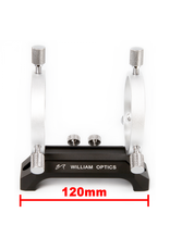 William Optics William Optics 120mm Saddle Handle & 50mm Silver Guiding Rings w/ Adjustment Screws - M-HC120BL-GR50SL