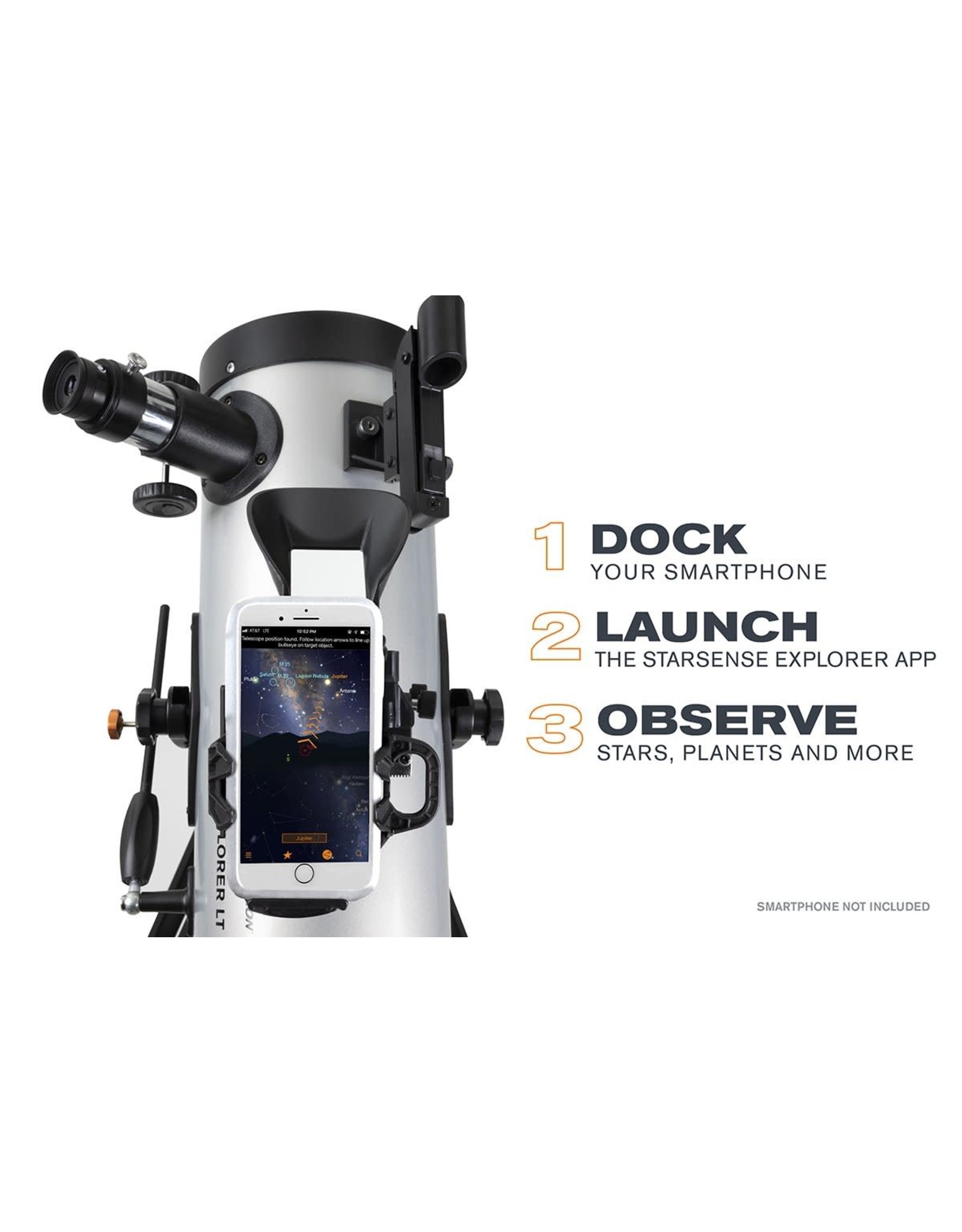 Celestron Celestron StarSense Explorer™ LT 114 Smartphone App-Enabled Newtonian Reflector Telescope