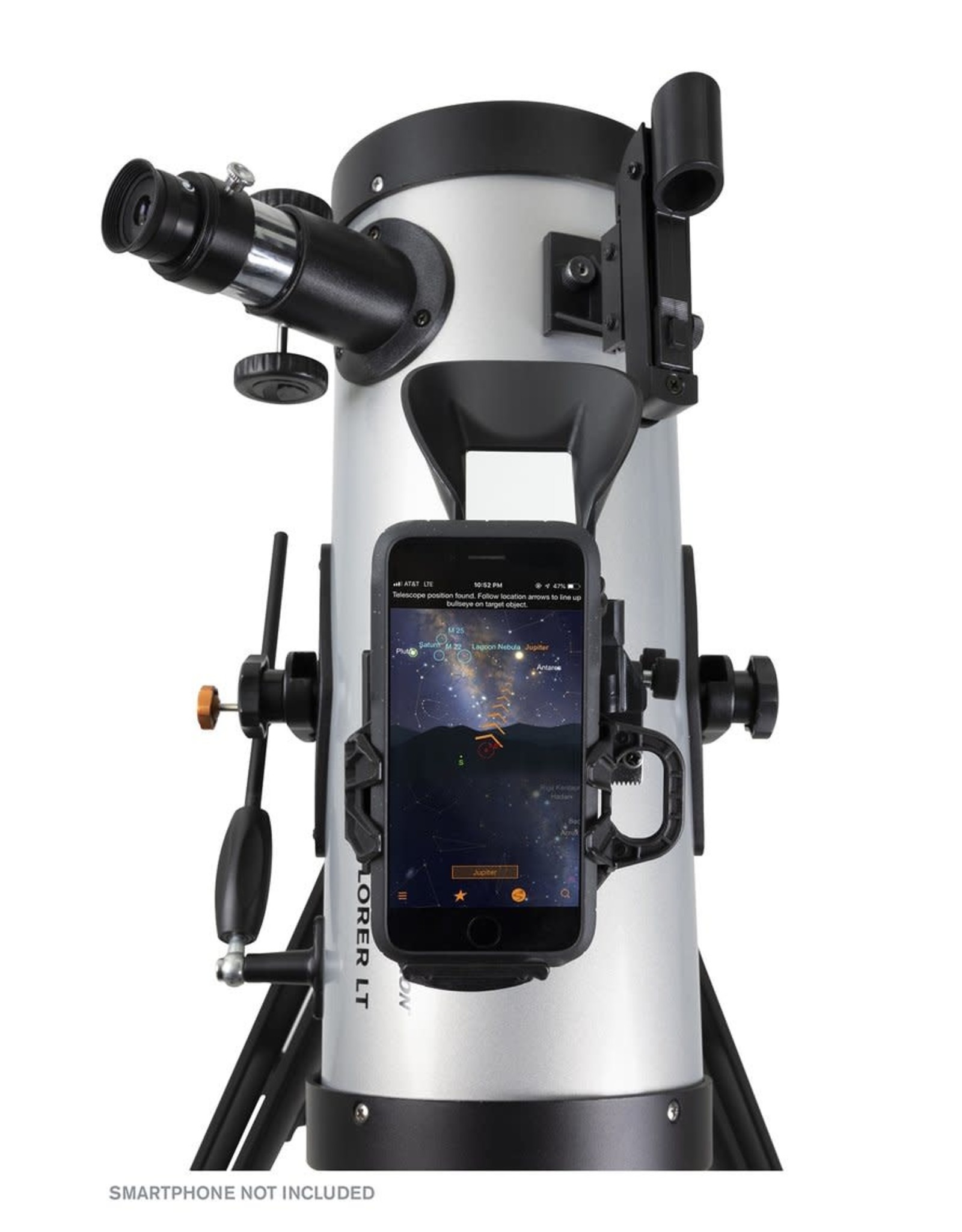 StarSense Explorer™ LT 114 Smartphone AppEnabled Newtonian Reflector Telescope Camera