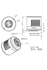 ZWO ZWO T2 to T2 11mm Extender