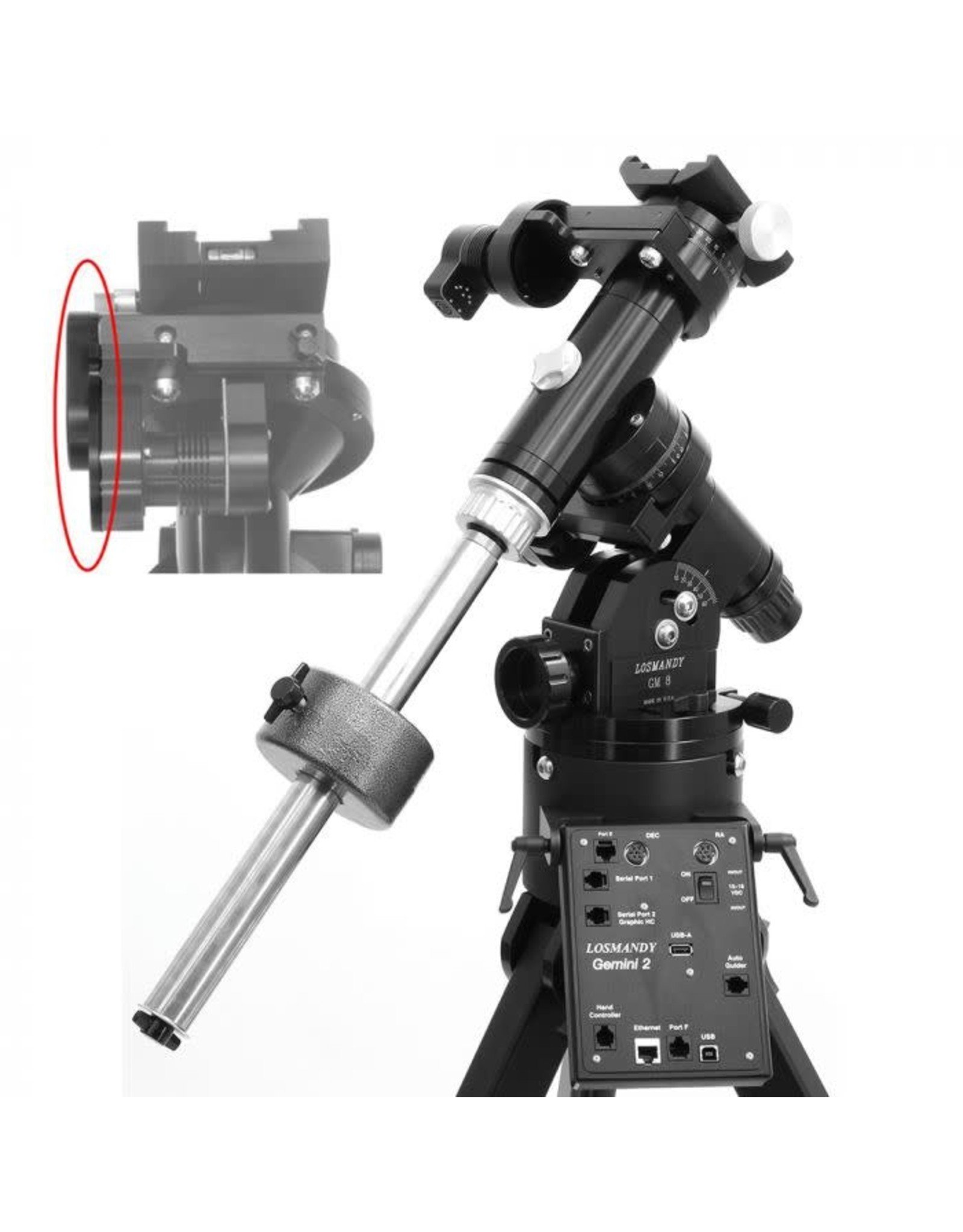 Losmandy Losmandy GM8G Equatorial Mount Only (Choose Configuration)  - GM8G-B