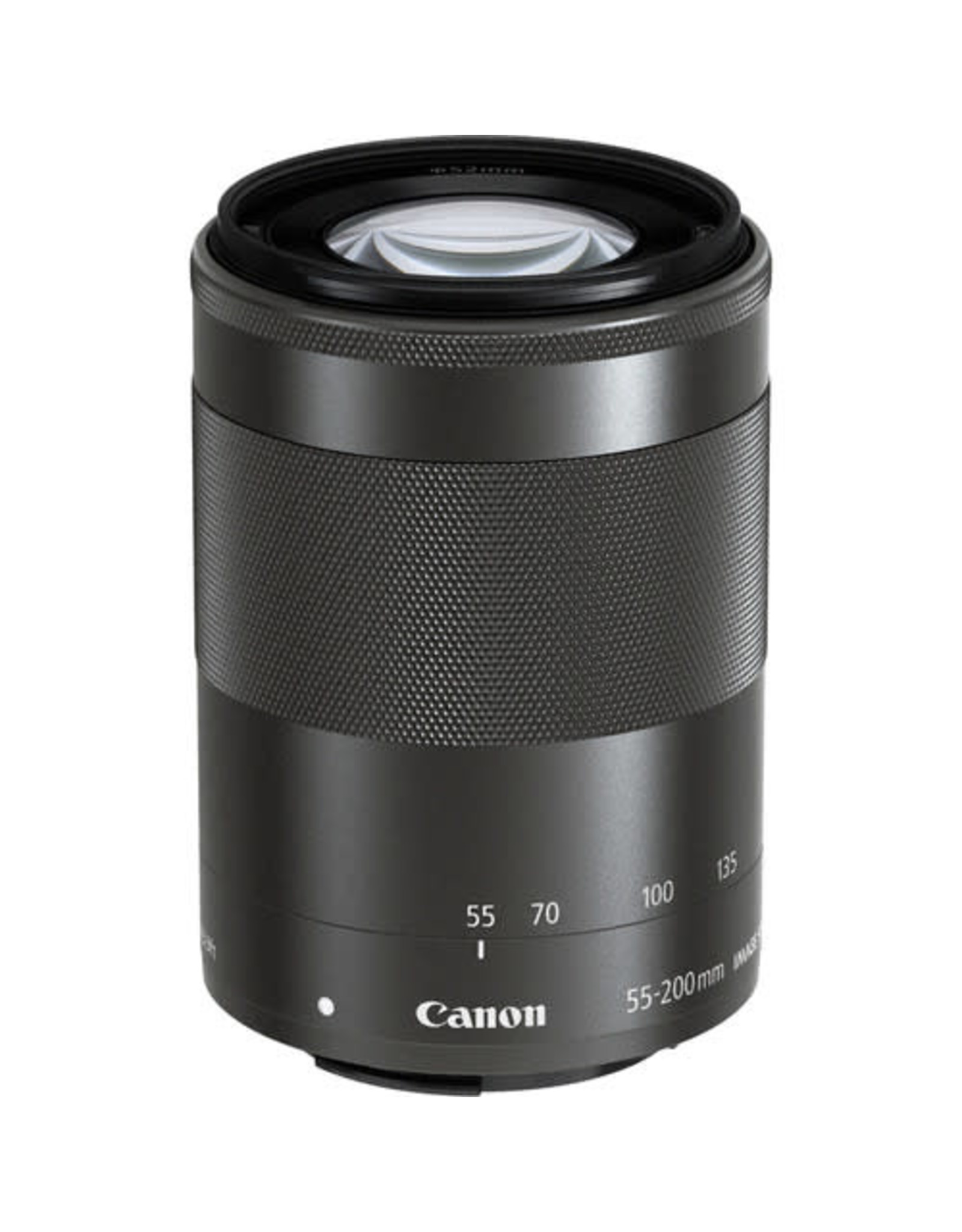 Canon EF-M 55-200mm f/4.5-6.3 IS STM Lens (Black) (Mirrorless)