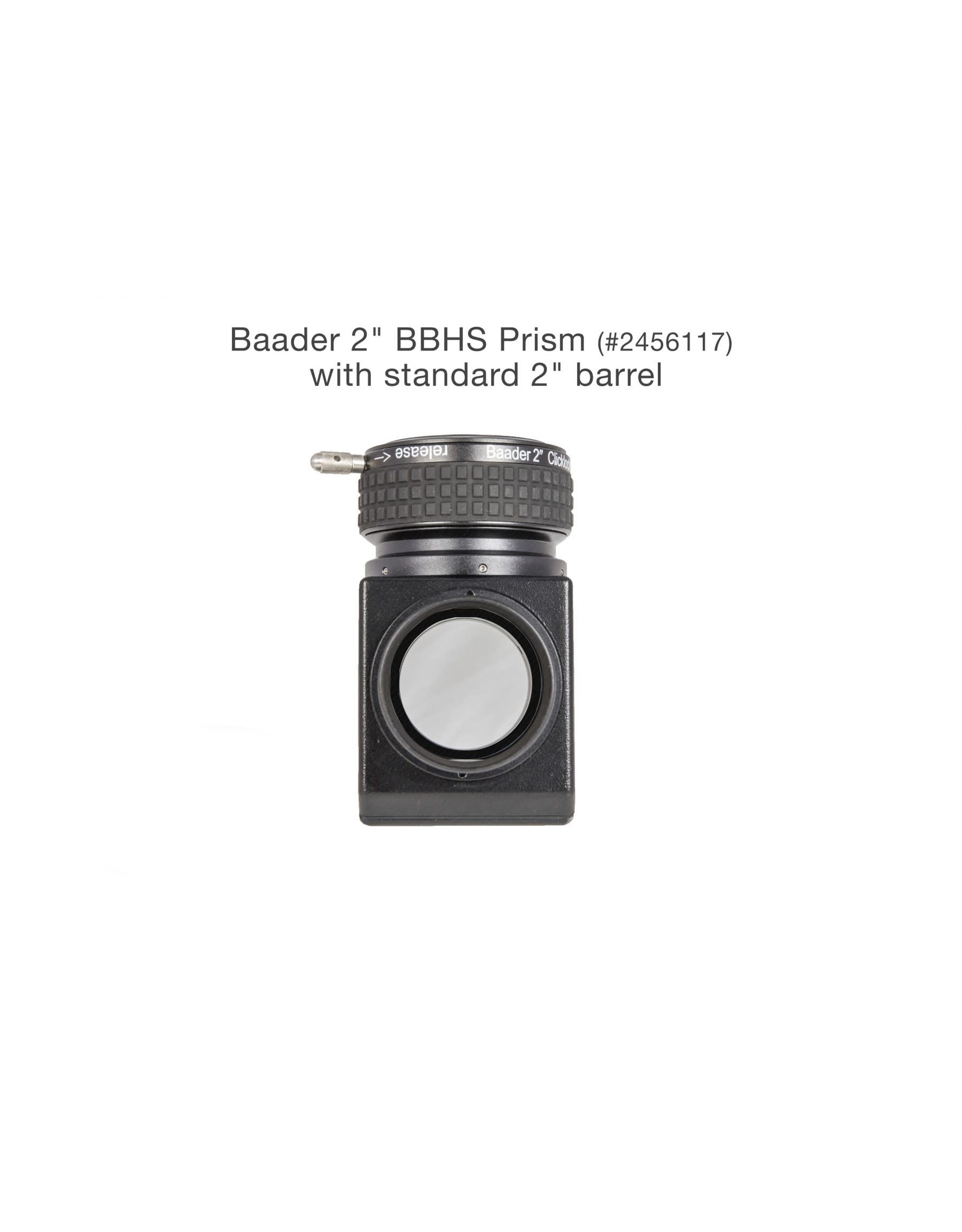 Baader Planetarium Baader Planetarium 2" Zeiss Prism Star Diagonal with BBHS Coatings & 2" ClickLock Eyepiece Clamp - PRISM-2Z