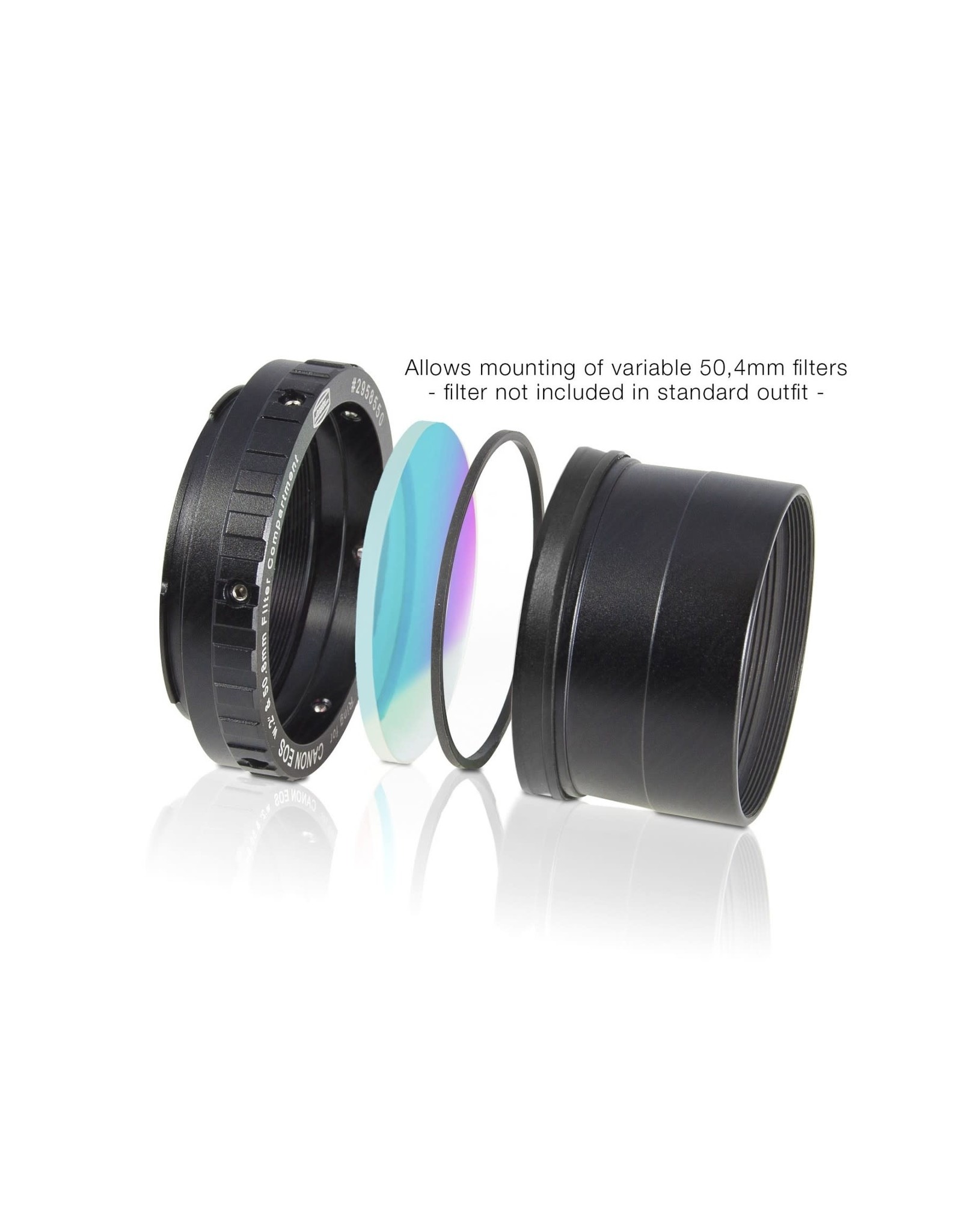 Baader Planetarium Baader zero-tolerance protective Canon DSLR T-Ring T-2/M48 and 2"