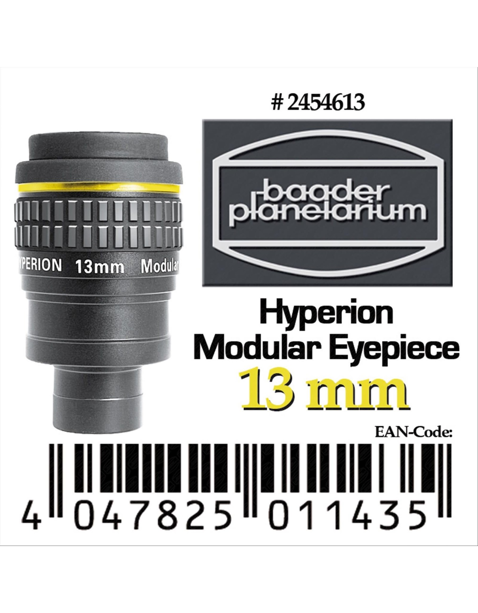 Baader Planetarium Baader Hyperion 68 Degree Modular Eyepiece 13mm