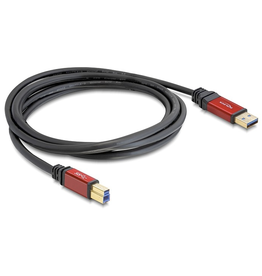 Pegasus Astro Pegasus Astro USB 3.0 Type-A male > USB 3.0 Type-B male 2 m Premium USB Cable #USB3B-2 PREM