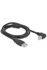 Pegasus Astro Pegasus Astro USB 2.0 Type-A male > USB 2.0 Type-B male angled 1 m black Premium USB Cable #USB2B-1M