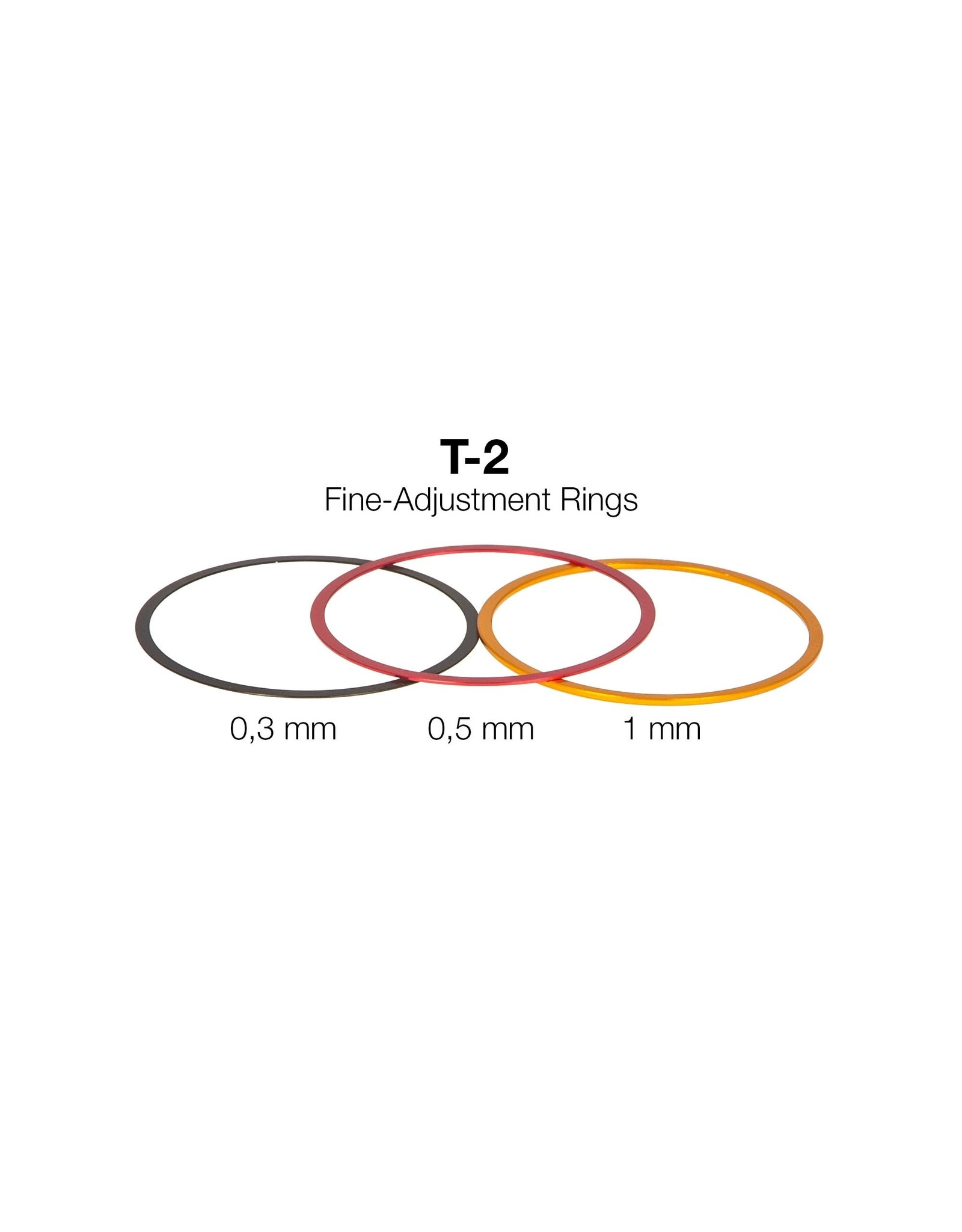 Baader Planetarium Baader T-2 Fine-Adjustment rings - Aluminium (Specify Size)