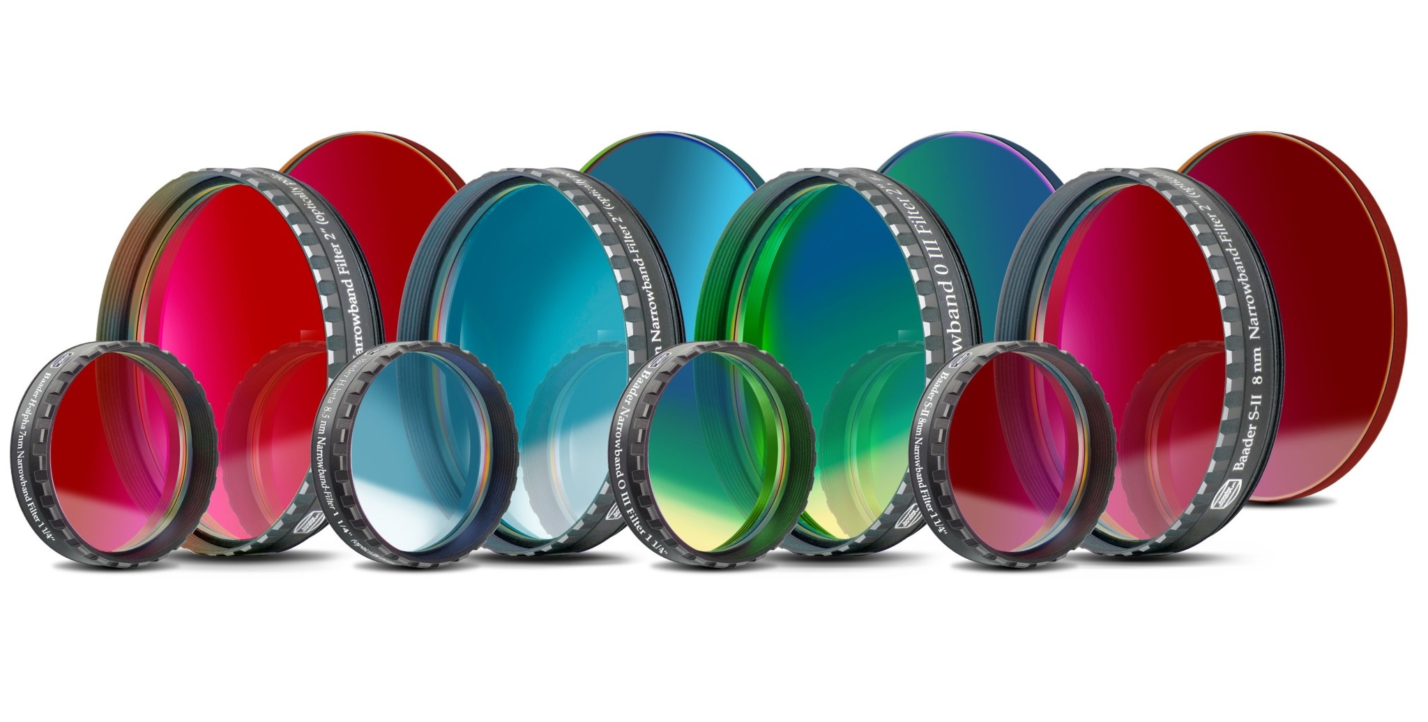 Baader Full-Frame CCD Narrowband-Filterset II (H-alpha 7 / OIII / SII ...