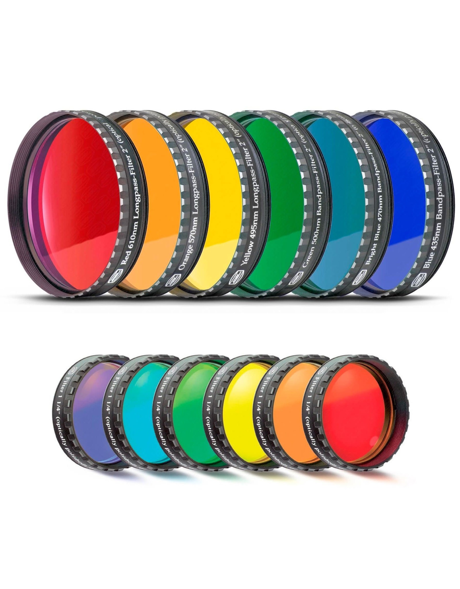 Baader Planetarium Baader Color Filter-Set Moon and Planetary (6 colors) (Specify Size)