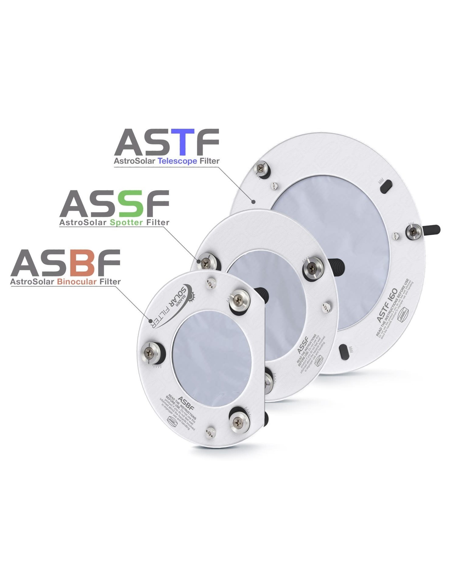 Baader Planetarium ASTF: AstroSolar Telescope Filter OD 5.0 (Specify Size)