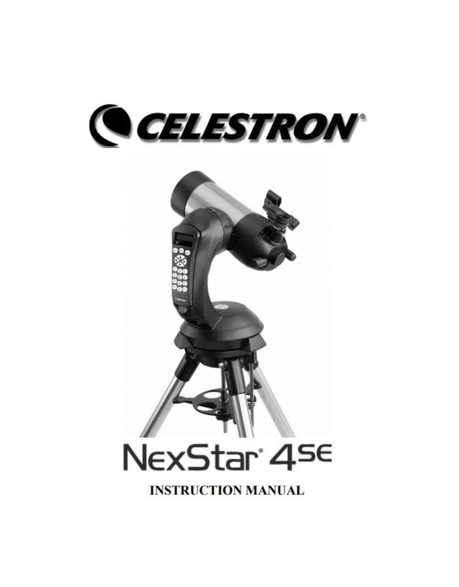 Celestron Celestron Product Instruction Manual, 11049 Nexstar SE