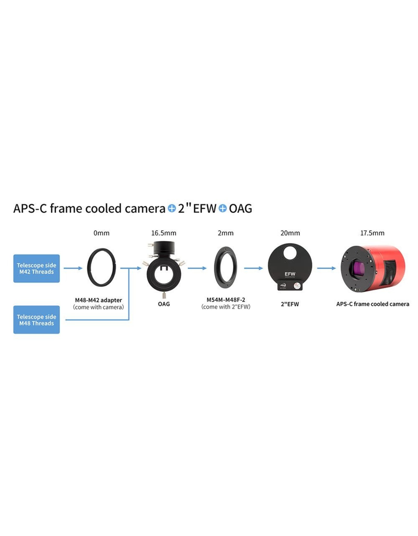 ZWO ZWO ASI2600MM Pro USB3.0 Cooled Monochrome Camera