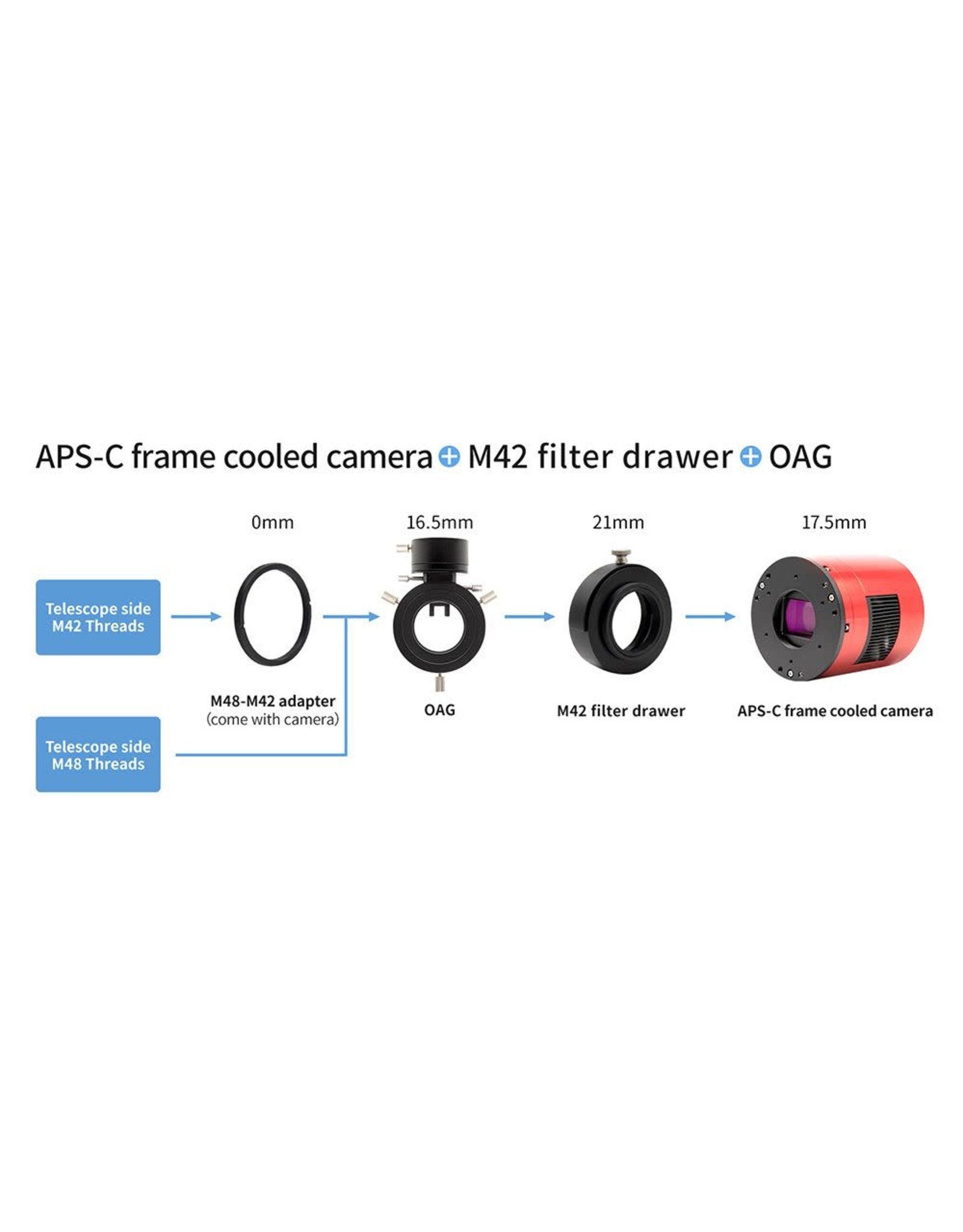 ZWO ZWO ASI2600MM Pro USB3.0 Cooled Monochrome Camera