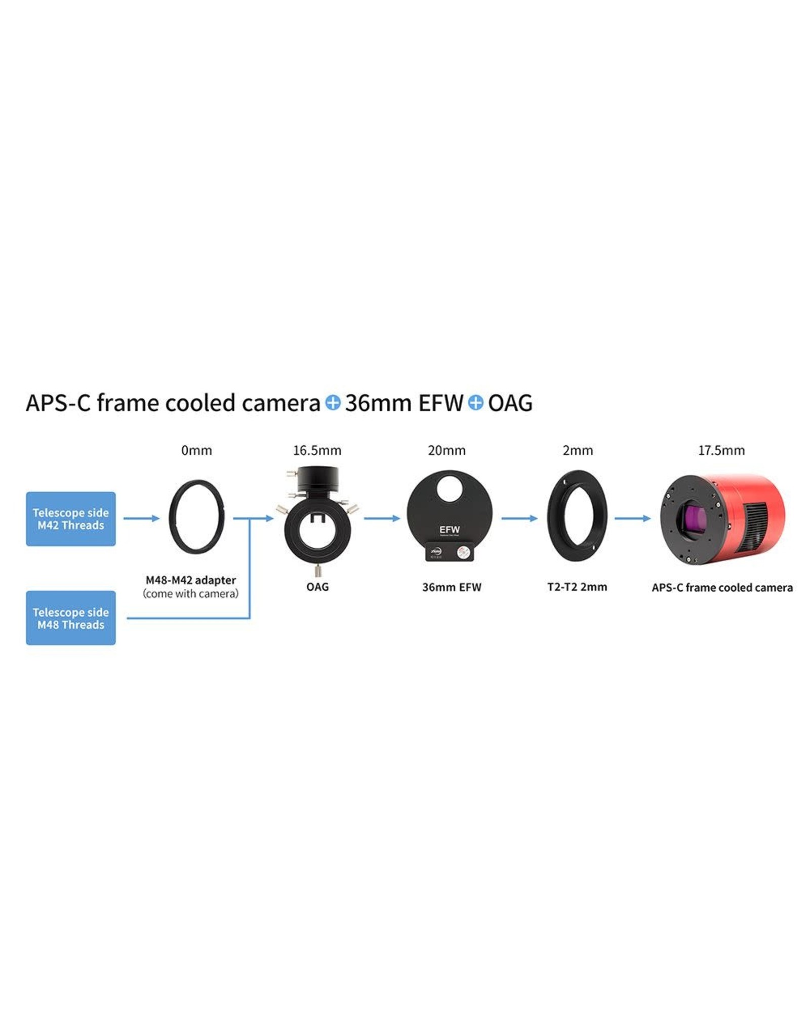 ZWO ZWO ASI2600MM Pro USB3.0 Cooled Monochrome Camera