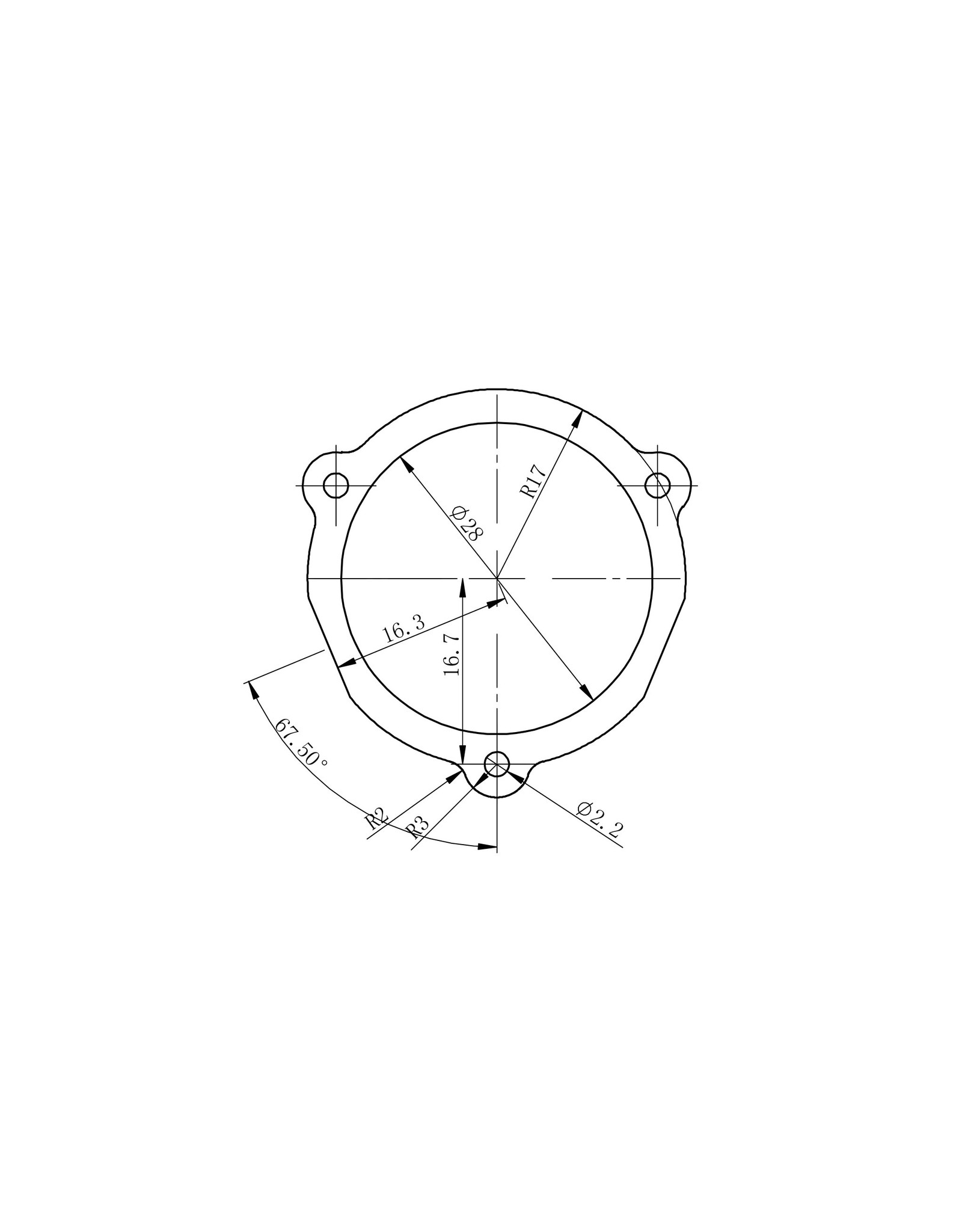 ZWO ZWO Filter Mask for 8x125/31 EFW