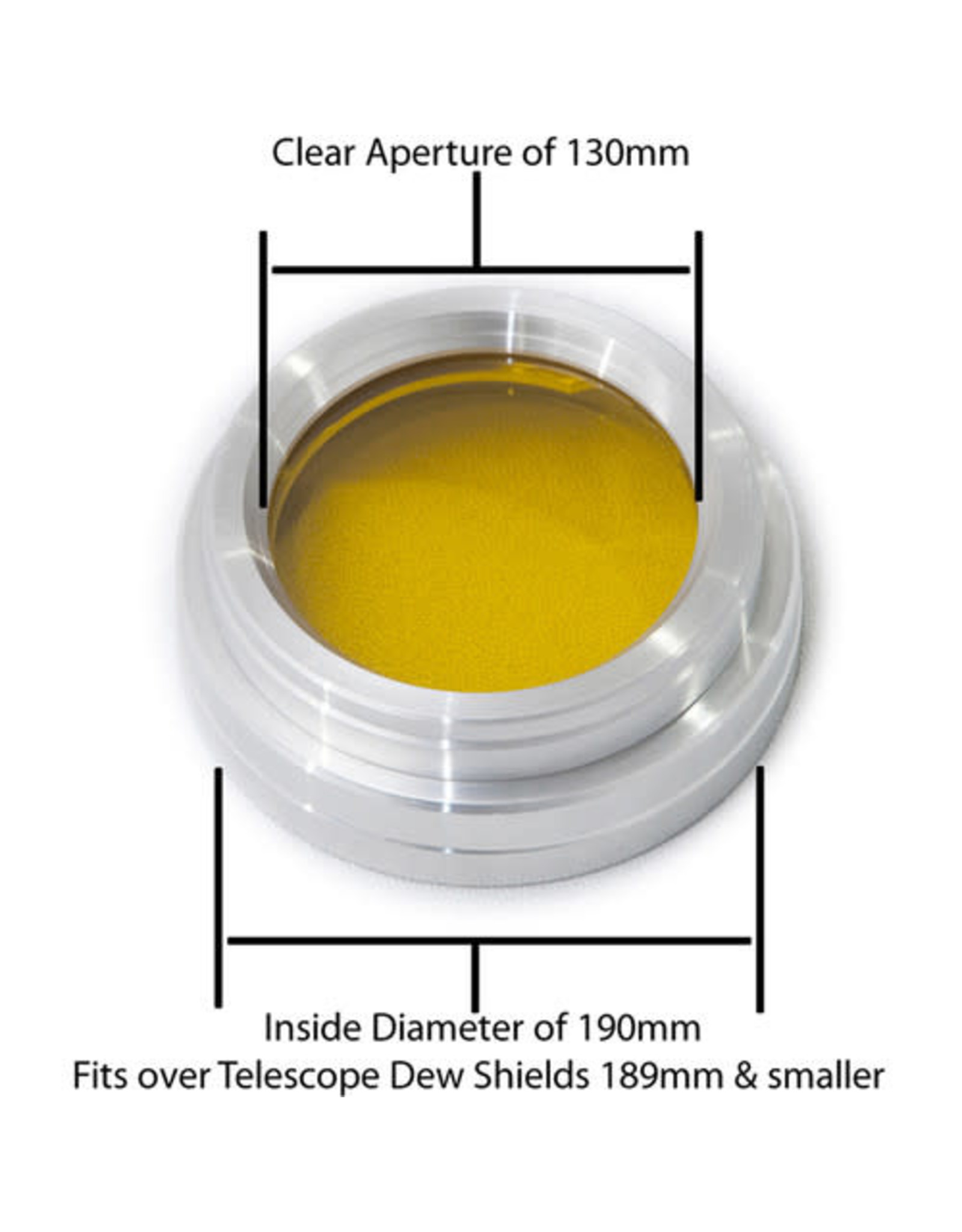 DayStar DayStar Filters 130mm-Aperture Energy Rejection Filter (Specify Cap Diameter)