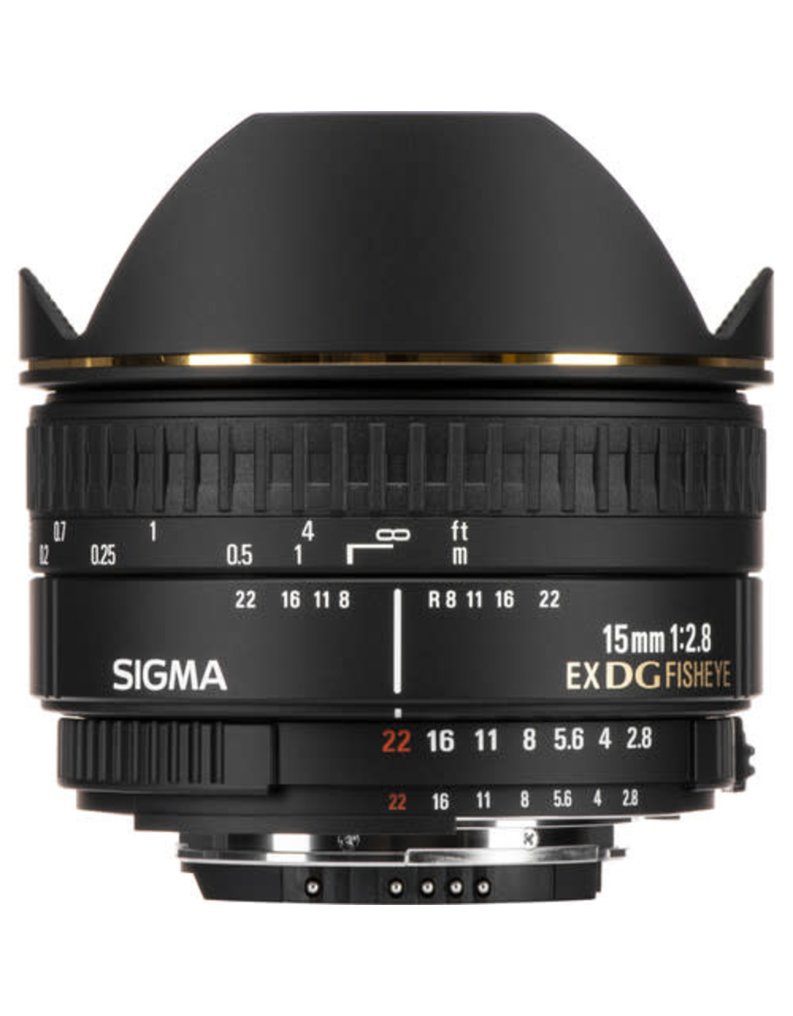 SIGMA 15mm f2.8 EFマウント FISHEYE 注目の - レンズ(単焦点)