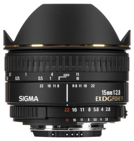 Sigma Sigma 15mm f/2.8 EX DG Diagonal Fisheye Lens for Nikon