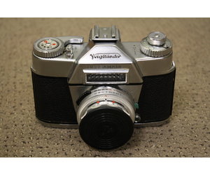 Voigtlander Bessamatic Film Camera Color Skopar 50mm 2.8 Lens