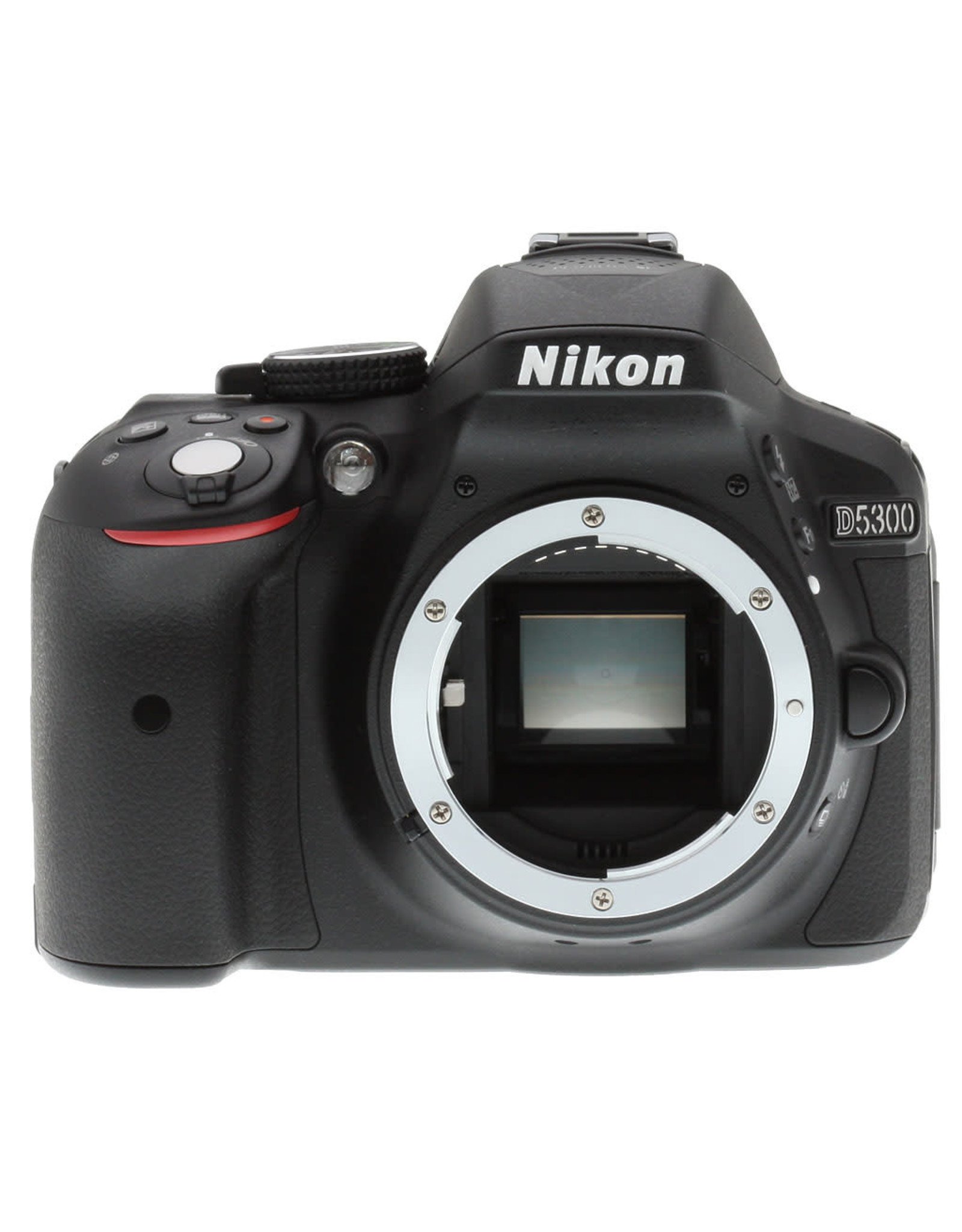 Nikon D5300 24.2 MP CMOS Digital SLR Camera with Built-in Wi-Fi and GPS  Body Only (Red)