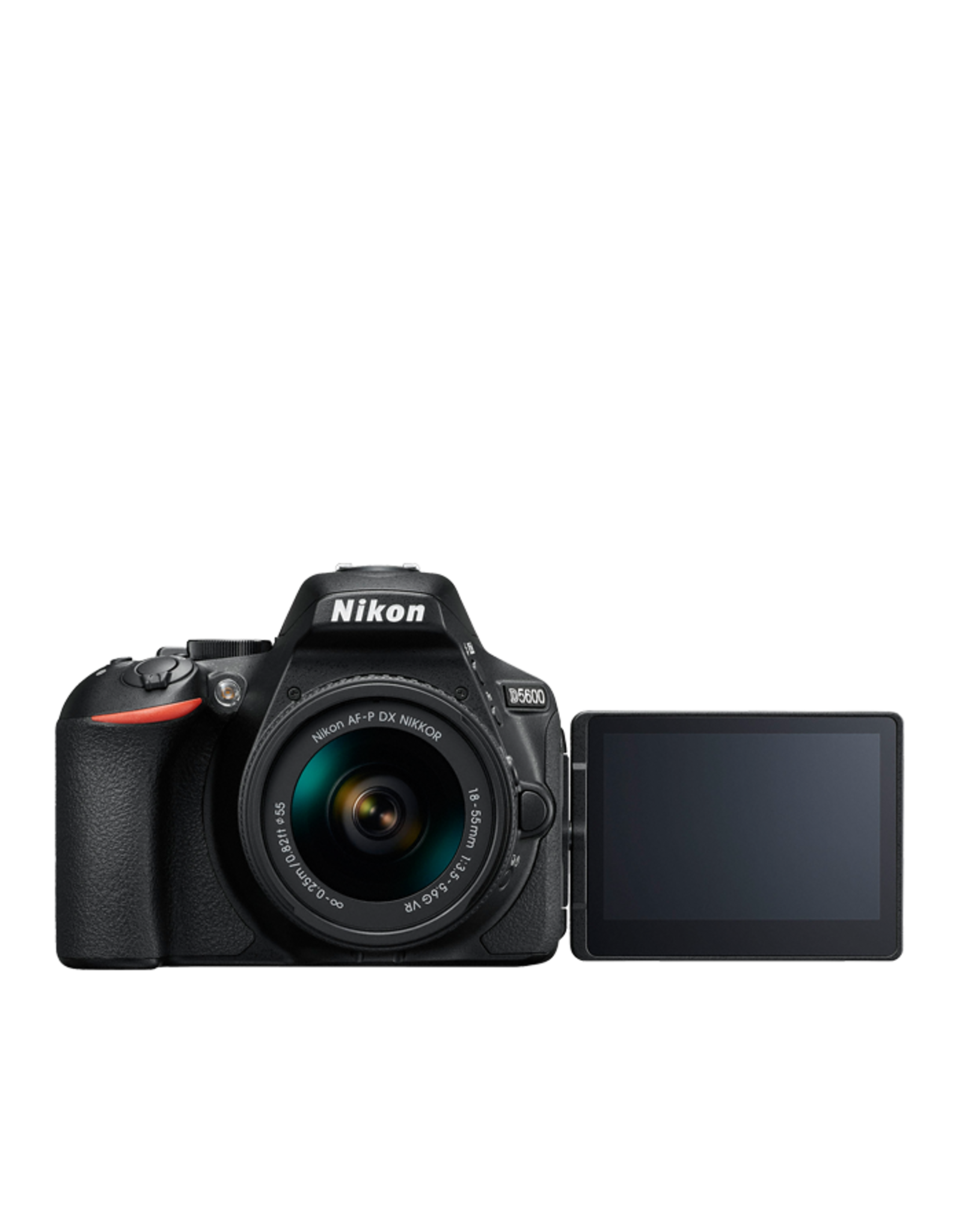 Nikon D5600 DSLR Camera with 18-55mm Lens (Black) - Camera