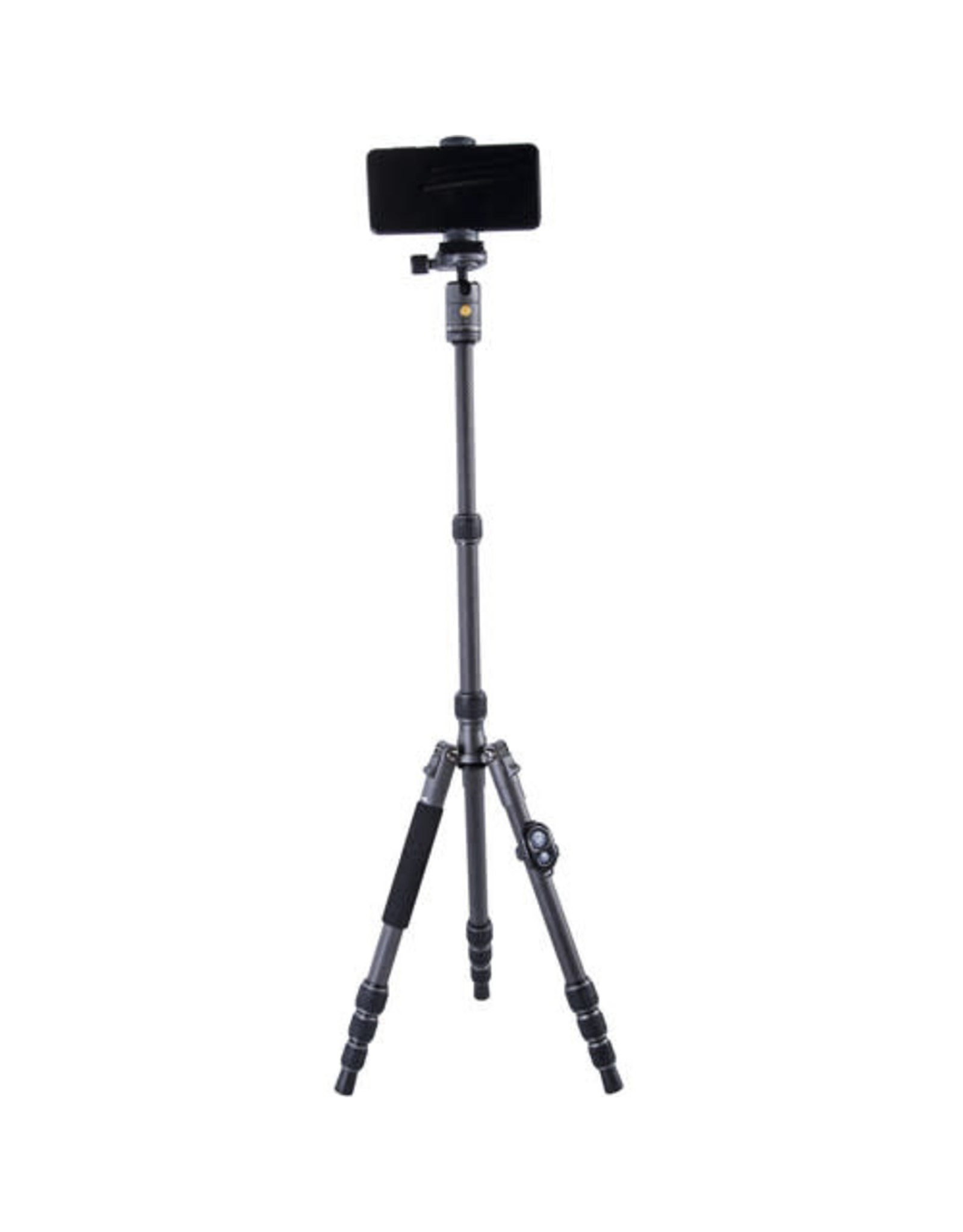 Vanguard Vanguard VEO3GO204CB Carbon Fiber Tripod/Monopod with T-45 Ball Head, Smartphone Connector, and Bluetooth Remote